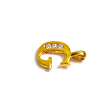 G Pendant - 14 carat gold
