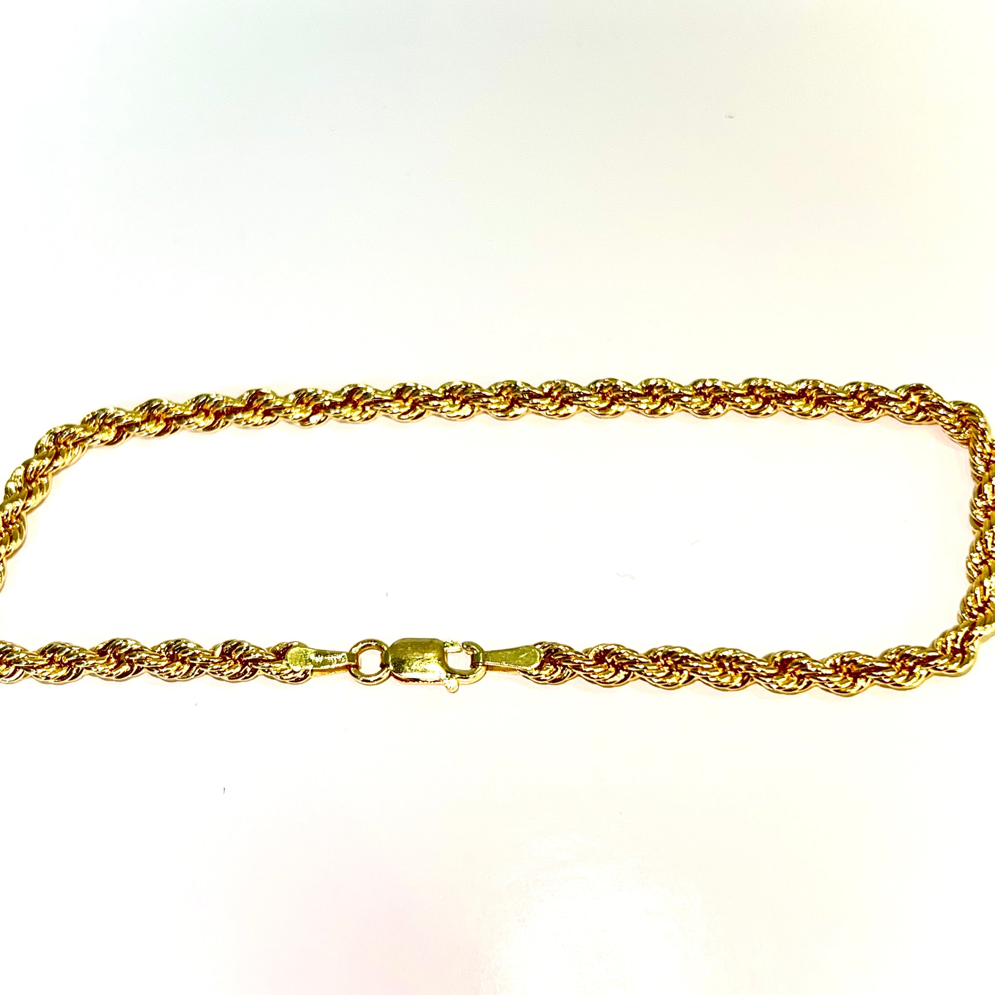 Rope Bracelet - 18 carat gold - 19cm / 3.2mm