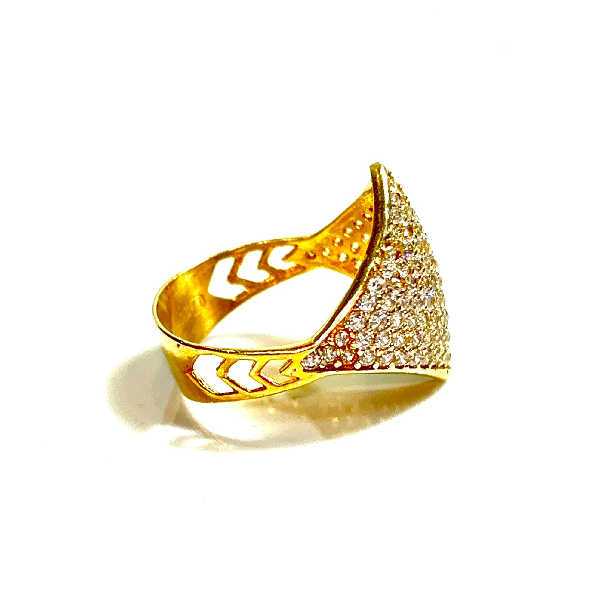 Art Deco Ring - 14 carat gold