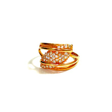 Three-Band Ring - 14 carat gold