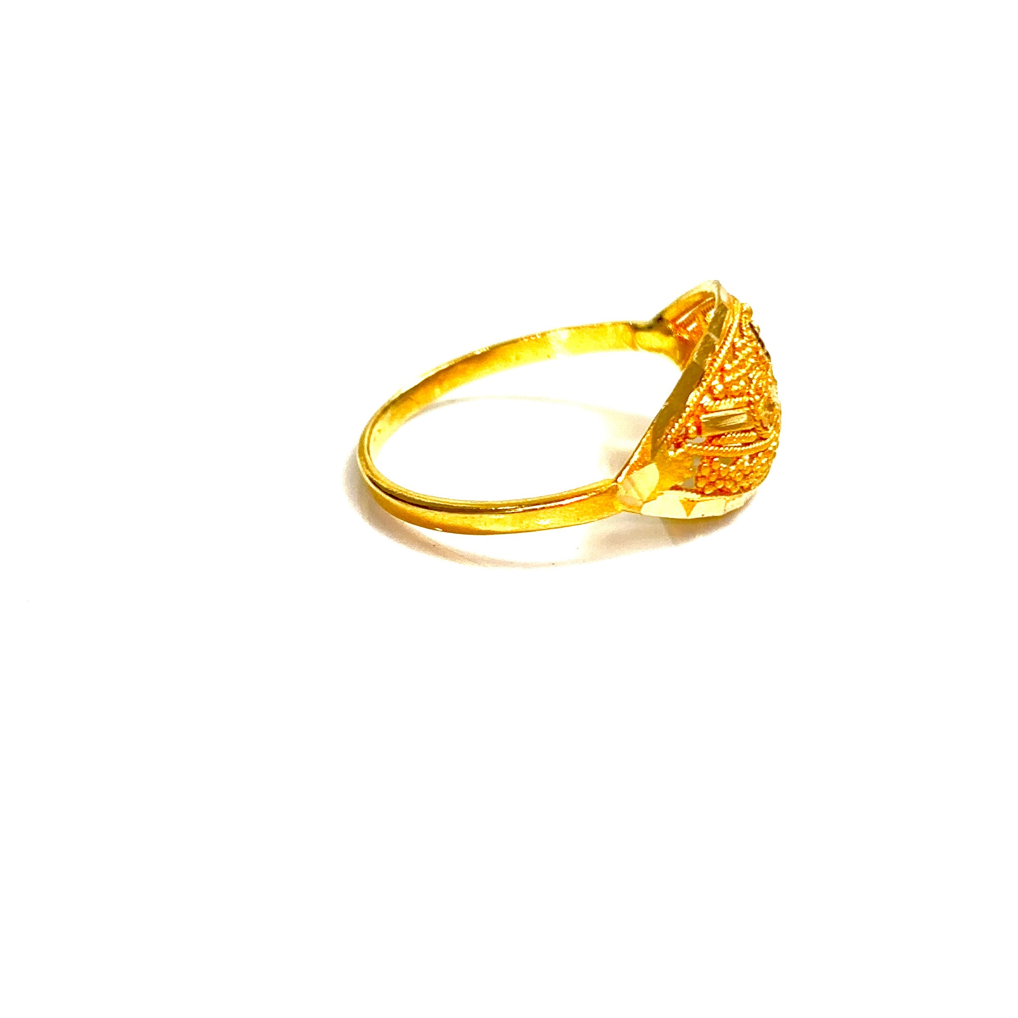 Textured Ring - 14 carat gold