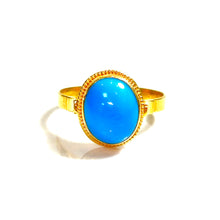 Azure Grace Ring - 14 carat gold