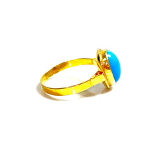 Azure Grace Ring - 14 carat gold