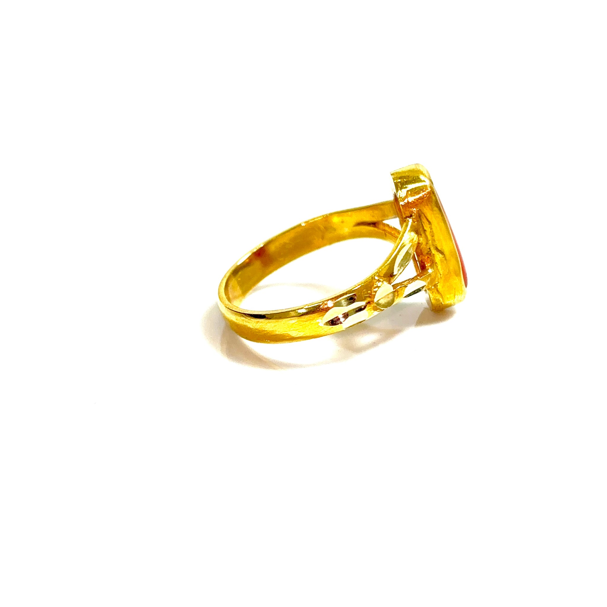 Hindu Om Ring – 14 Carat Gold