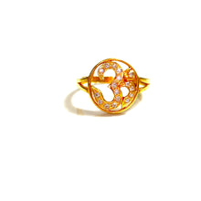 Hindu Om Ring – 14 Carat Gold