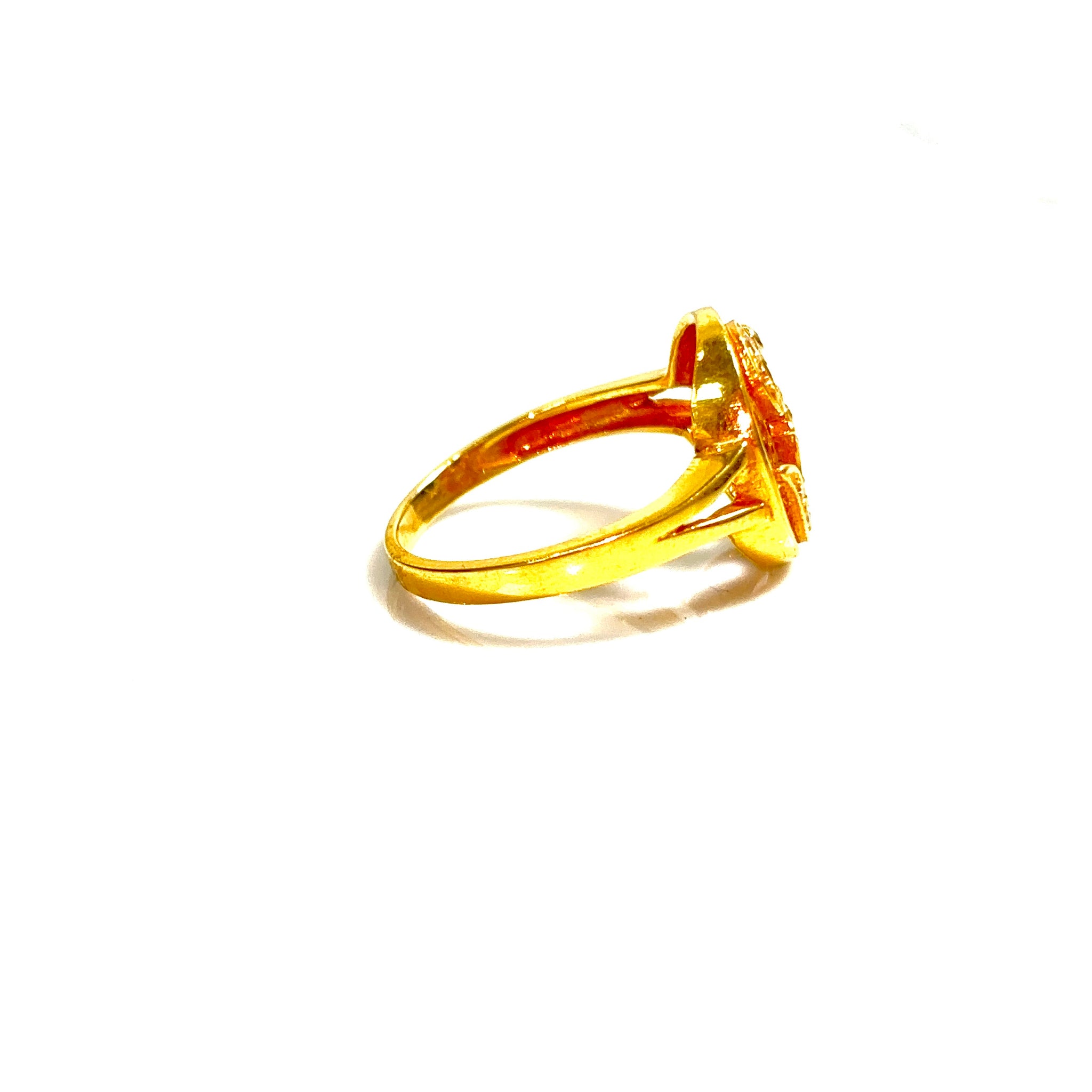 Hindu Om Ring - 14 carat gold
