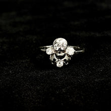 Crystal Bloom Ring - 18 carat gold