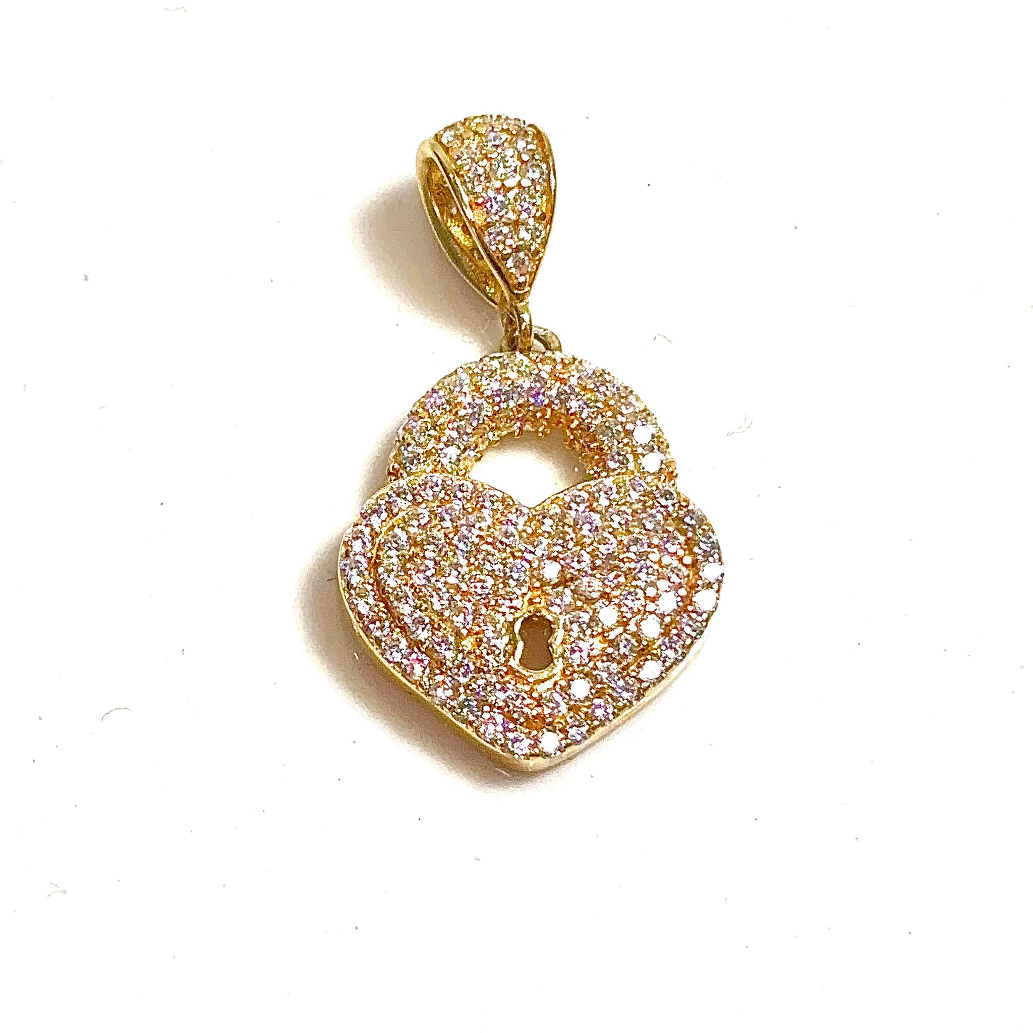 Locked In Pendant - 14 carat gold