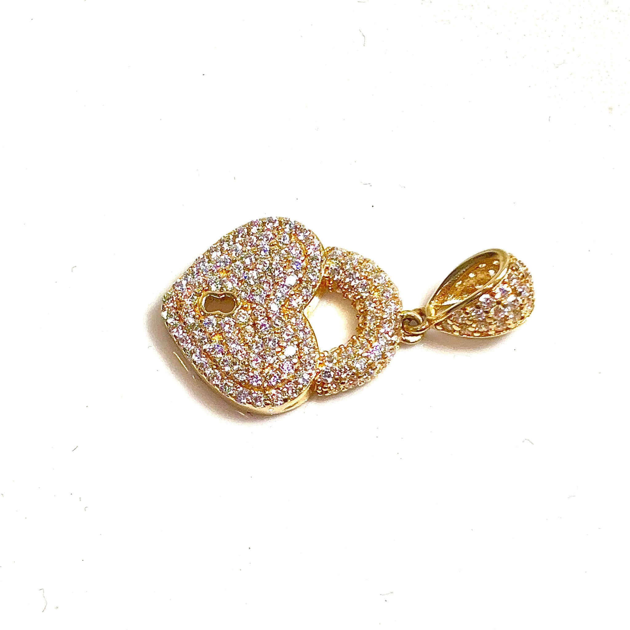 Locked In Pendant - 14 carat gold