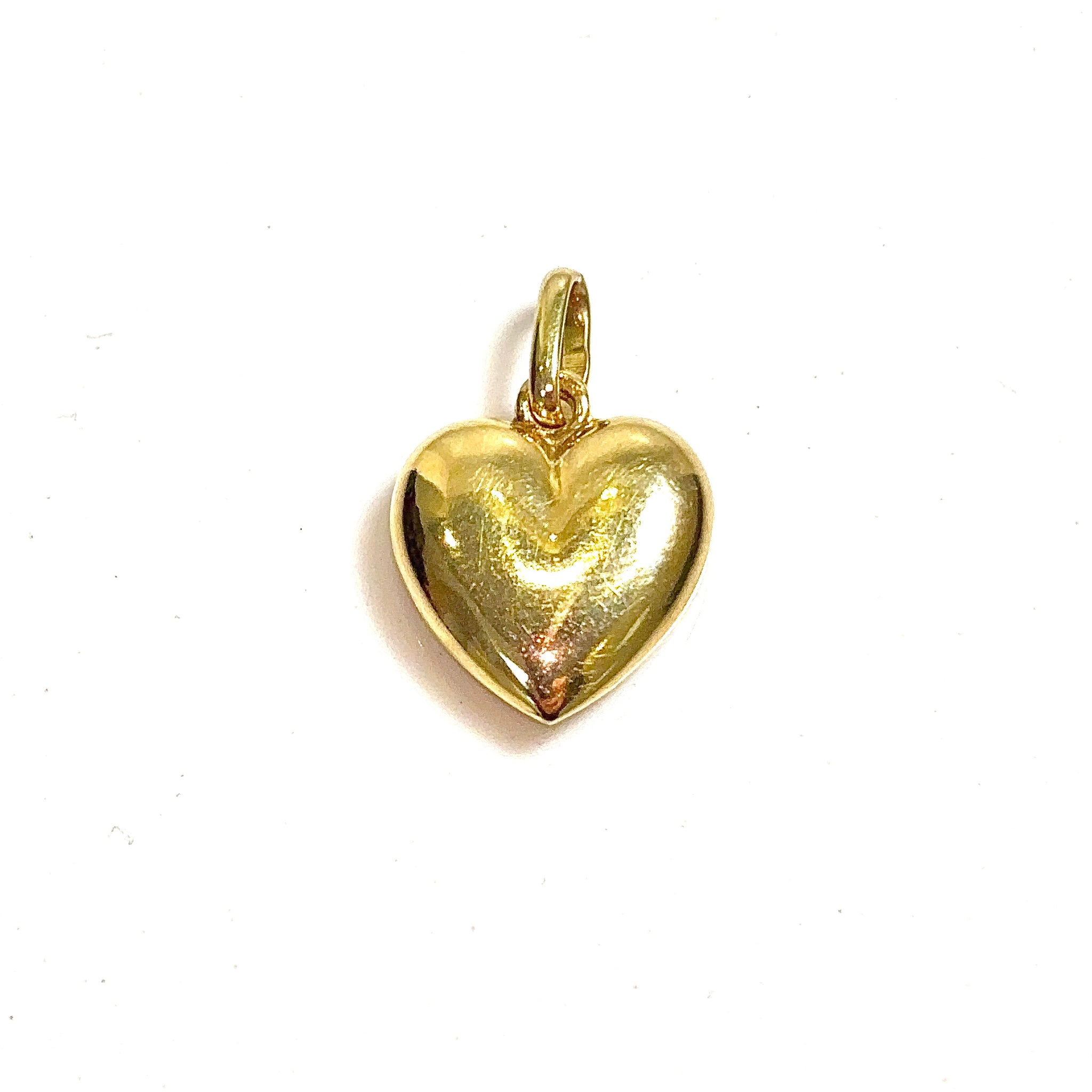 Golden Heart Pendant - 14 carat gold