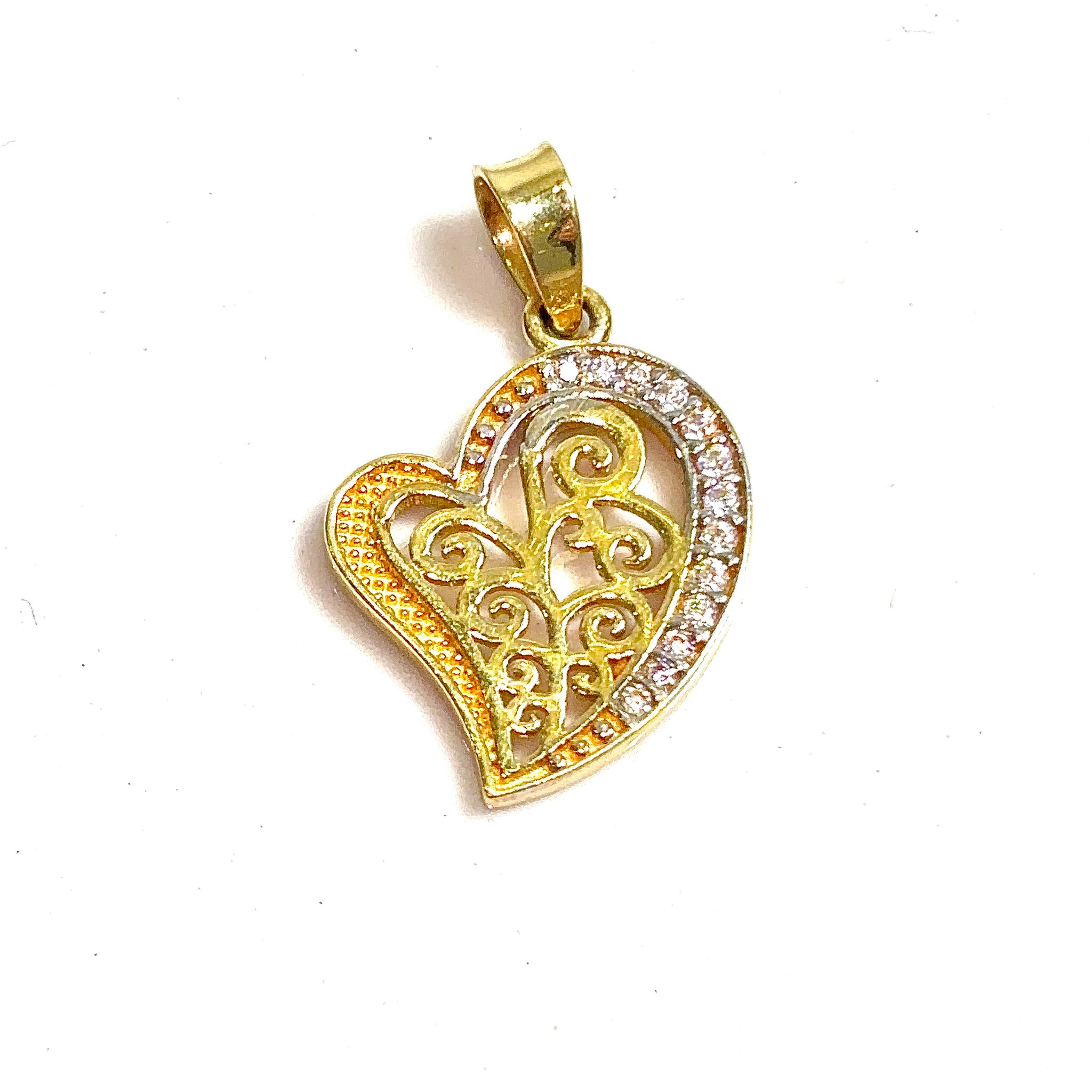 Love Token Pendant - 14 carat gold