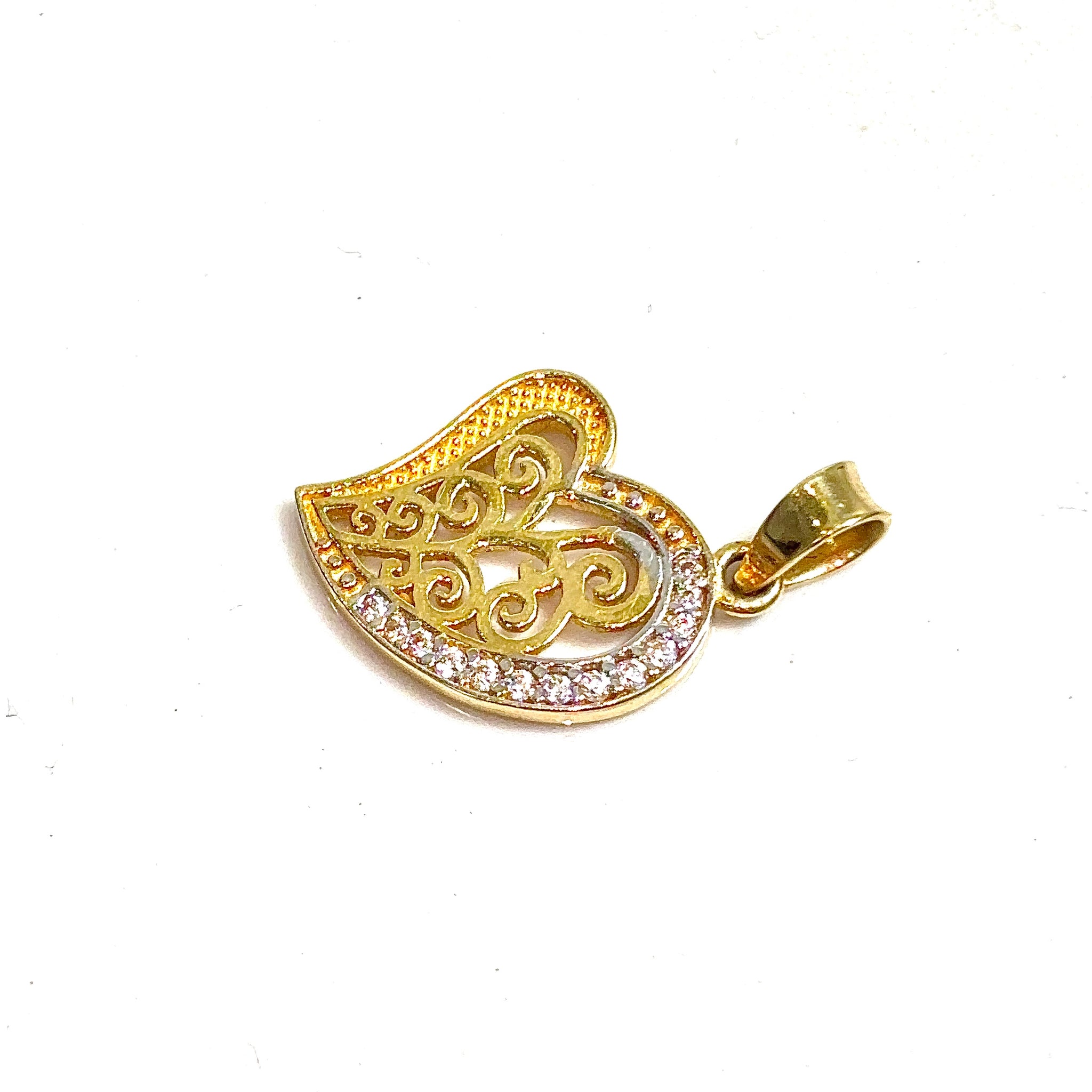 Love Token Pendant - 14 carat gold
