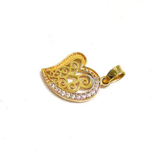 Love Token Pendant - 14 carat gold