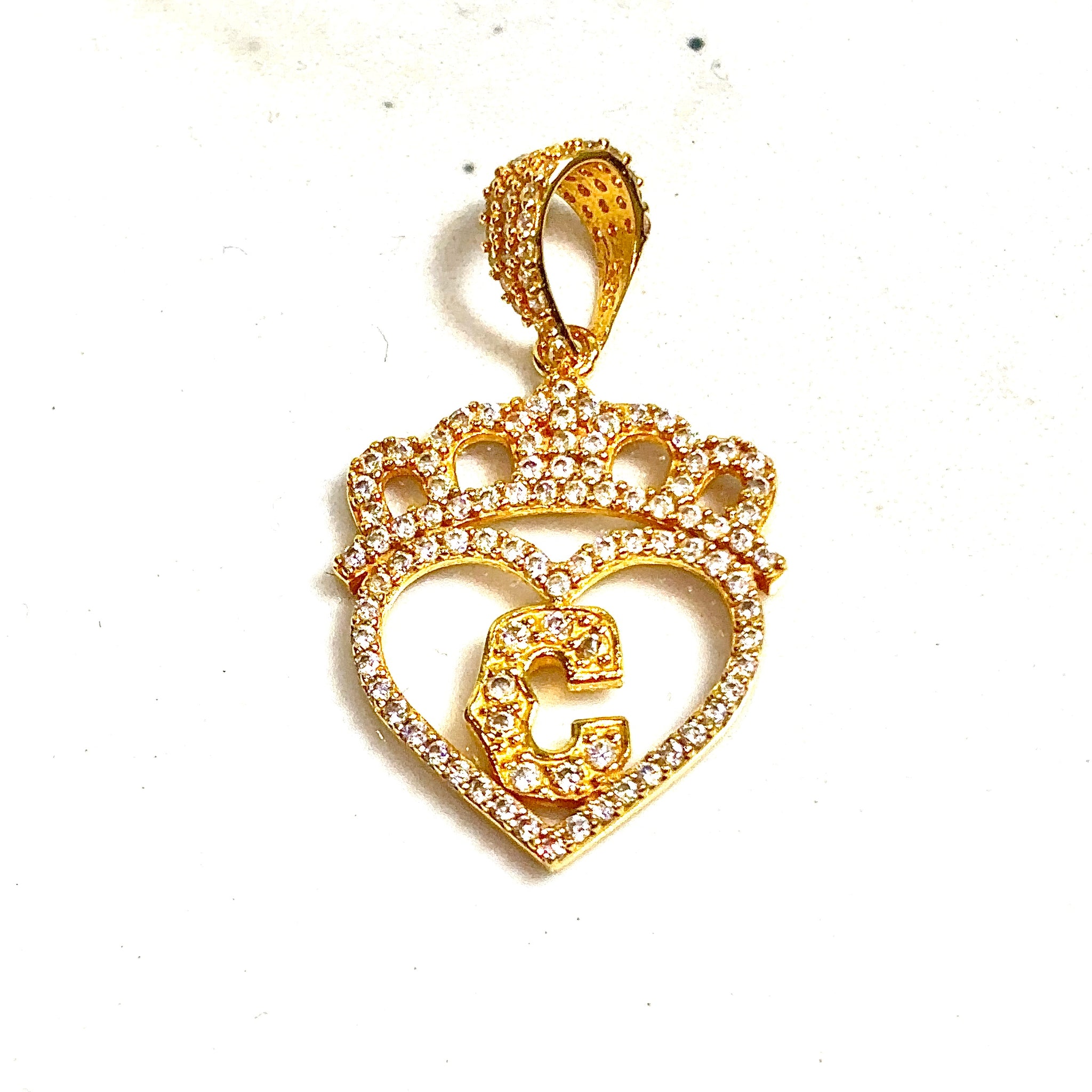 Kings Heart Pendant - 14 carat gold