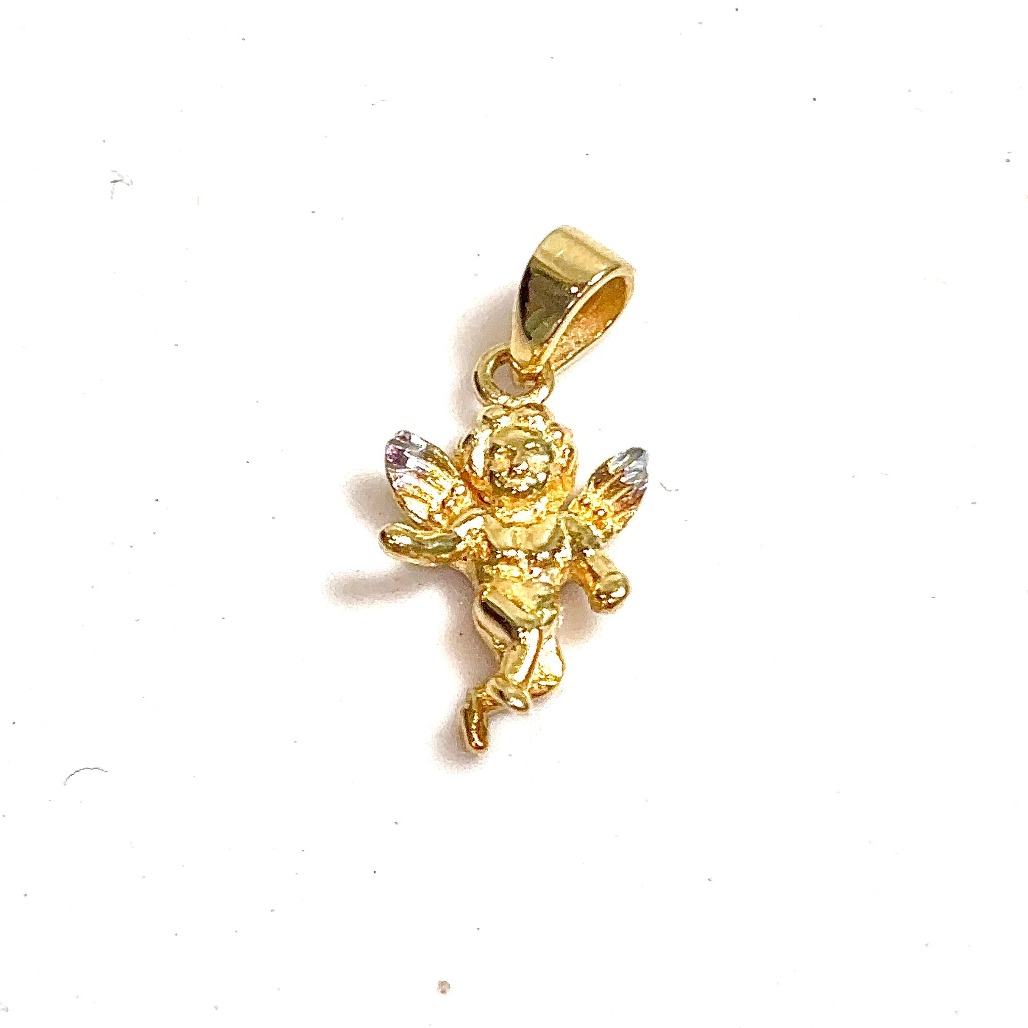 Small Angel Pendant - 14 carat gold