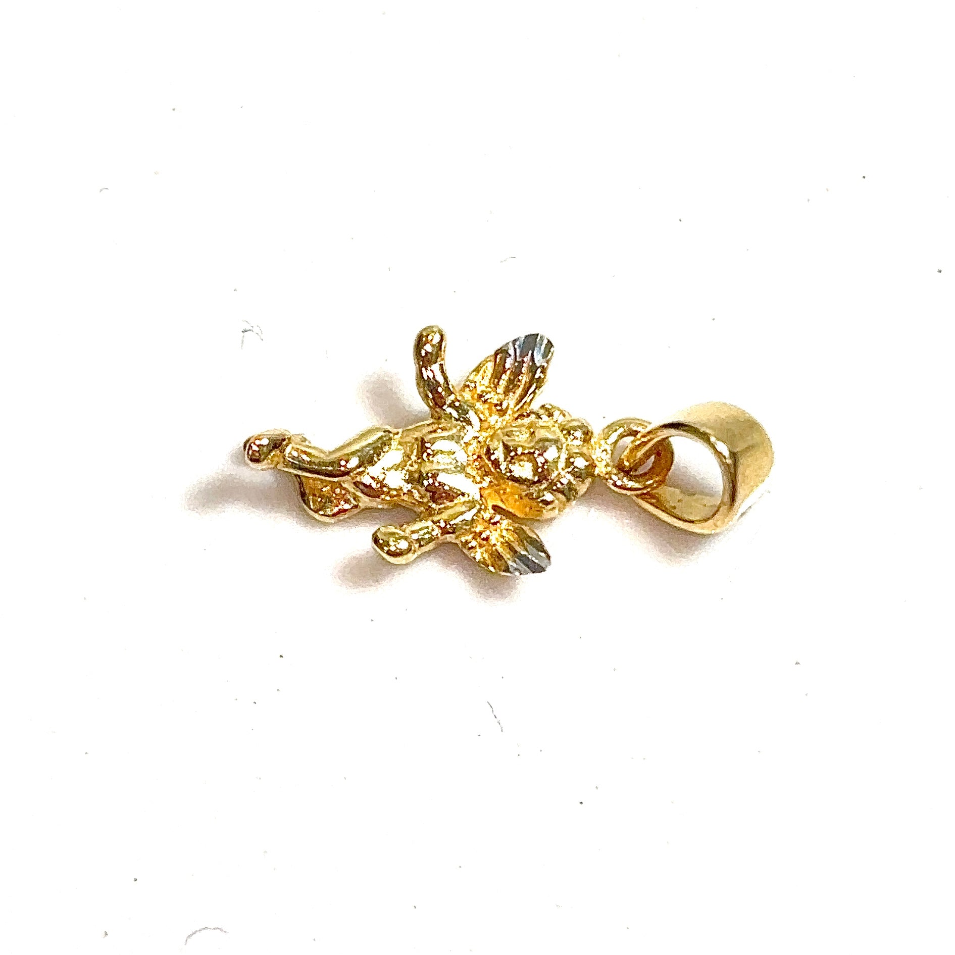 Small Angel Pendant - 14 carat gold