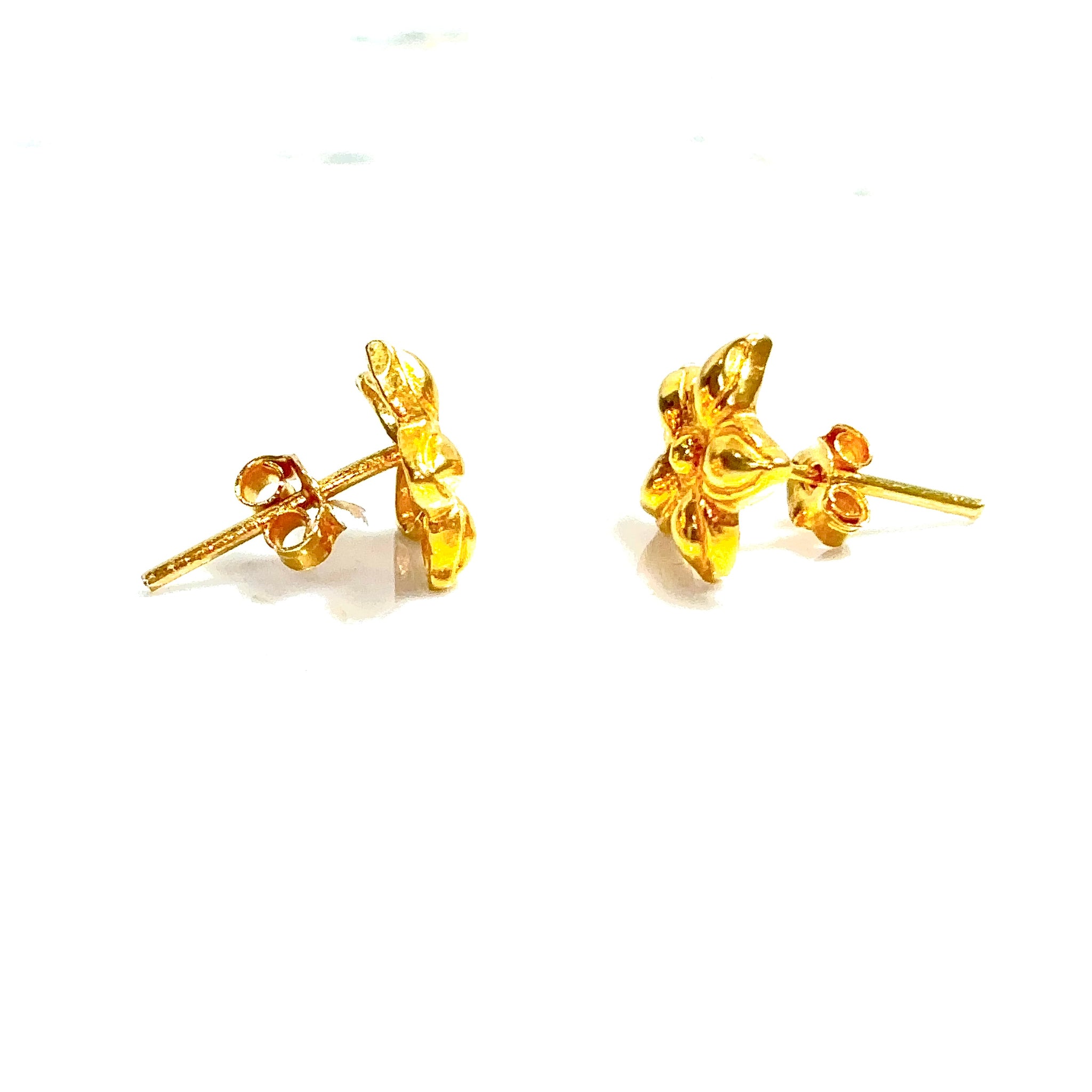 Star Earrings - 22 carat gold