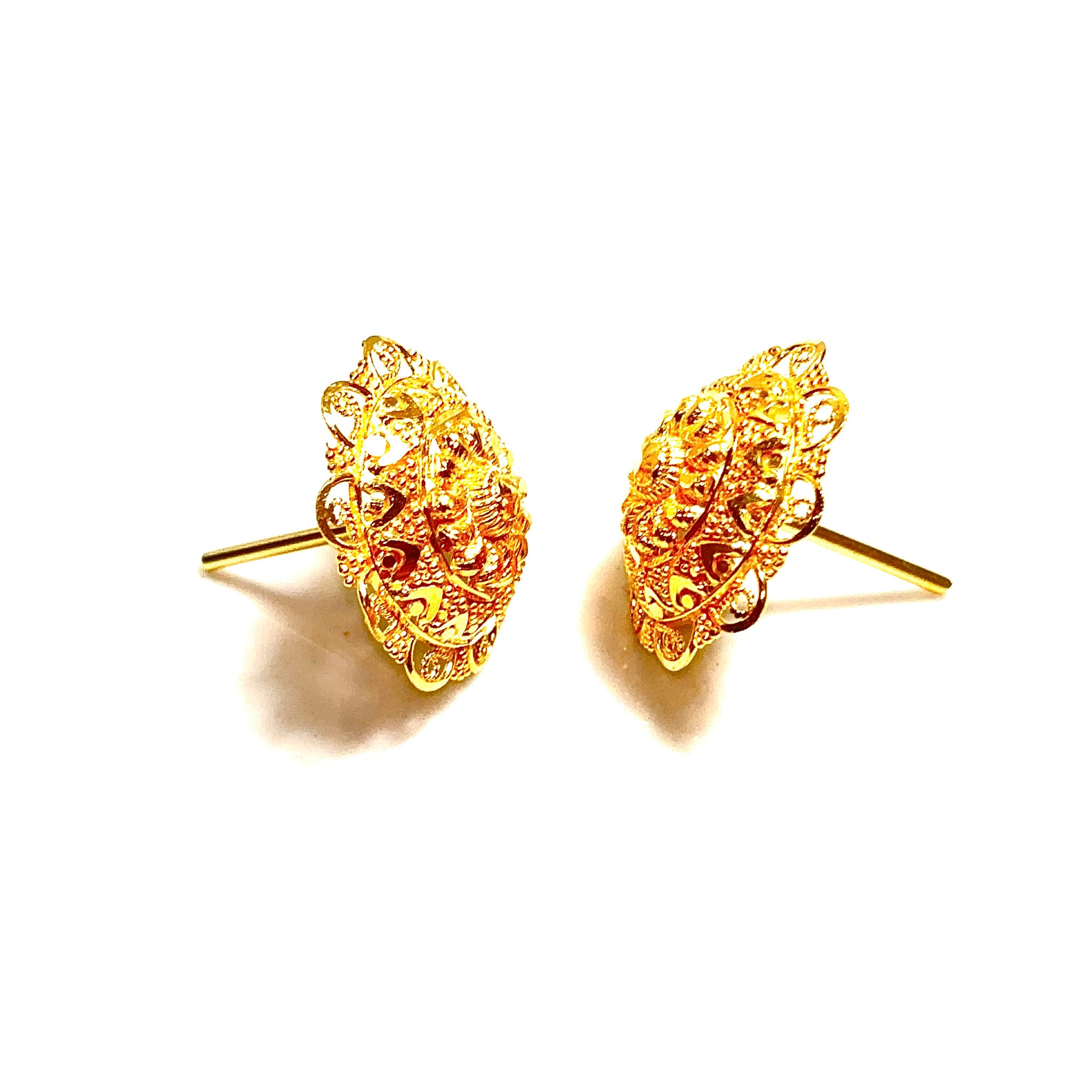 Umbrella Earrings - 22 carat gold