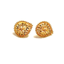 Teardrops Earrings - 22 carat gold