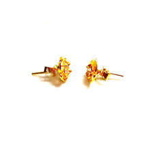 Sparkling Earrings - 22 carat gold