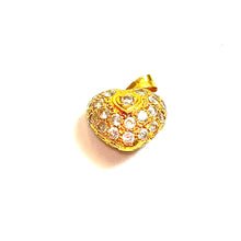 Shining Heart Pendant - 22 carat gold