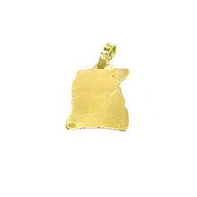 Sculpted Gold Pendant - 14 carat gold