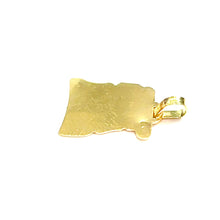 Sculpted Gold Pendant - 14 carat gold