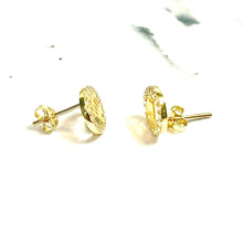 Crown Earrings - 14 carat gold