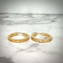 Medusa Link Hoops Earrings Big - 18 carat gold