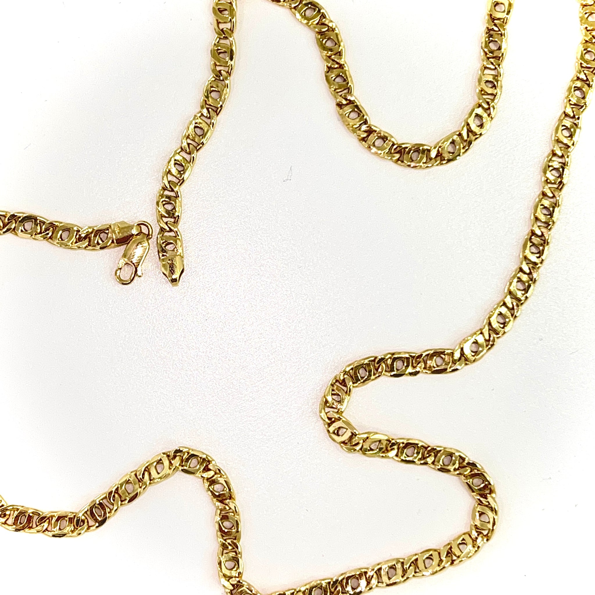 Figaro Chain 60cm / 5.3mm - 18 carat gold