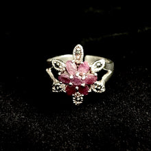 Beauty Flower Ring - Silver 925