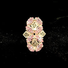 Dark Rose Galaxy Ring - Silver 925