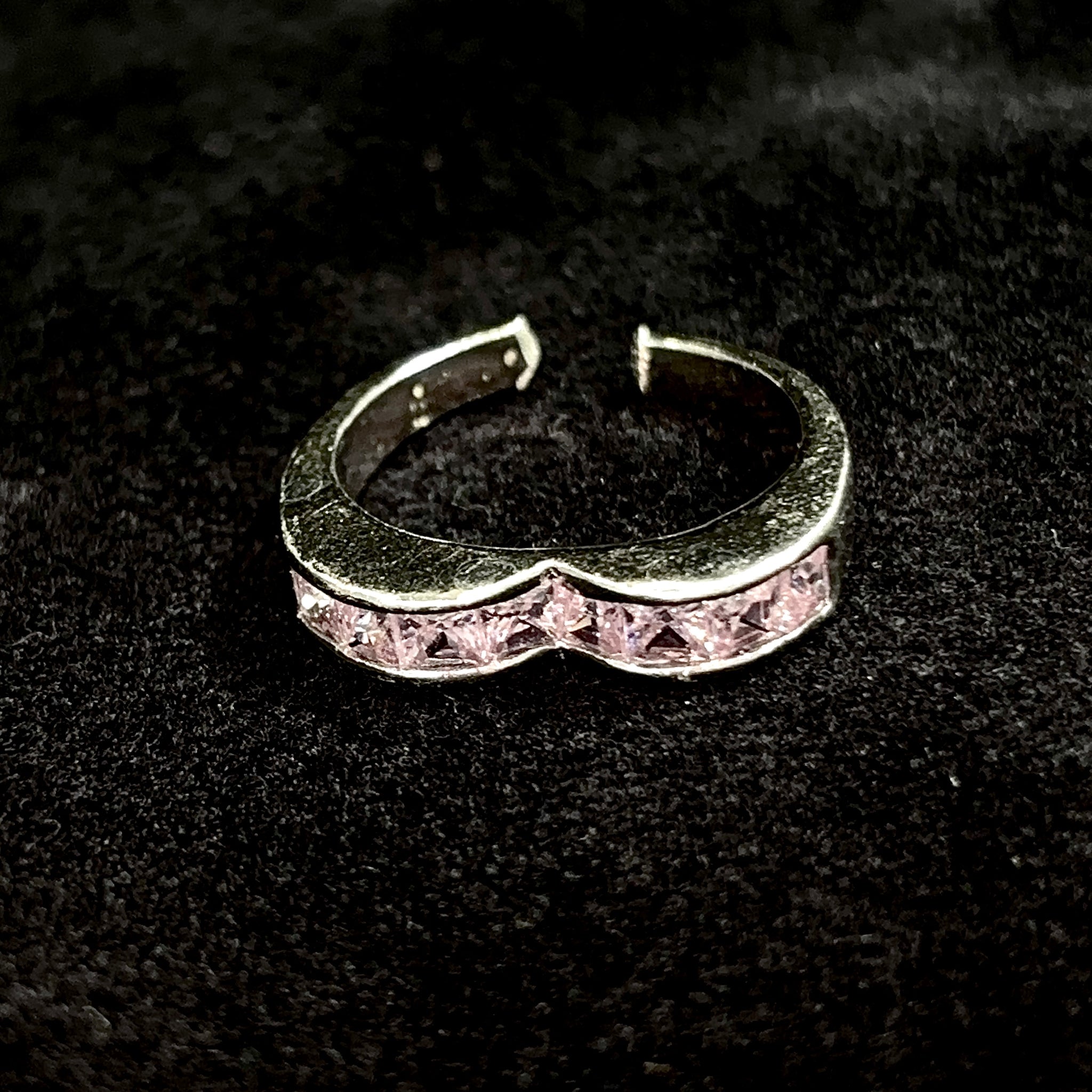 Blush Gem Ring - Silver 925