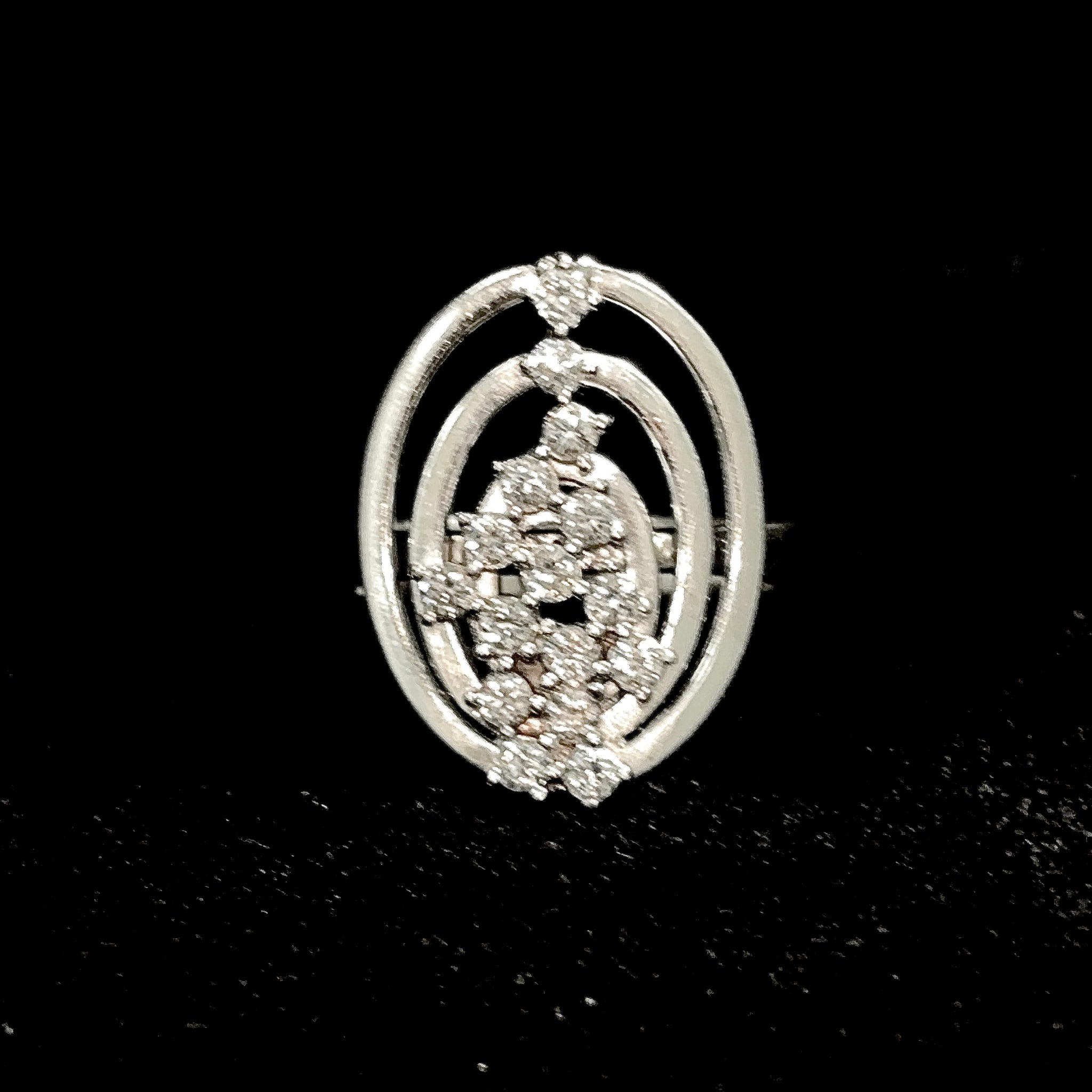 Starlight Oval Ring - Silver 925