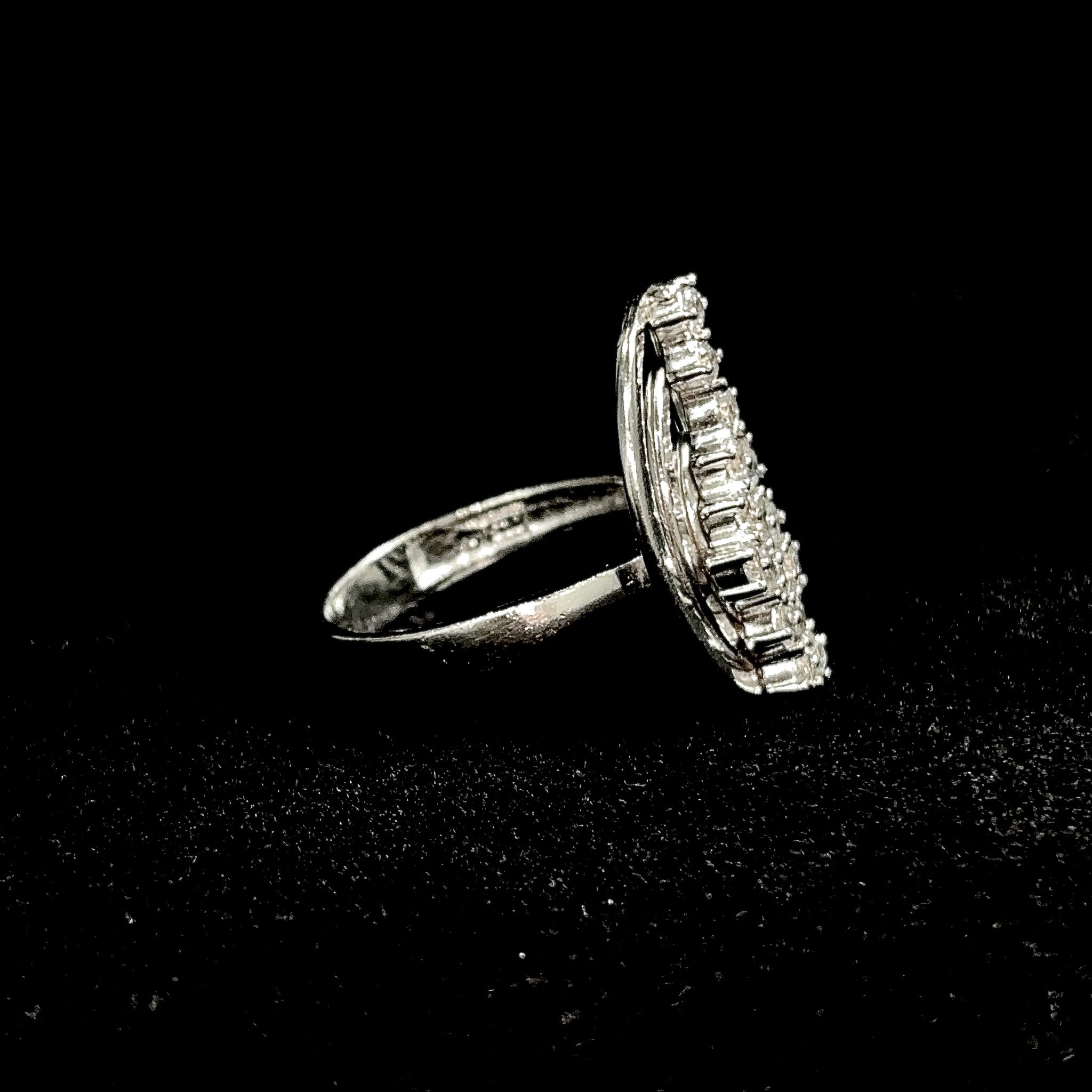 Starlight Oval Ring - Silver 925