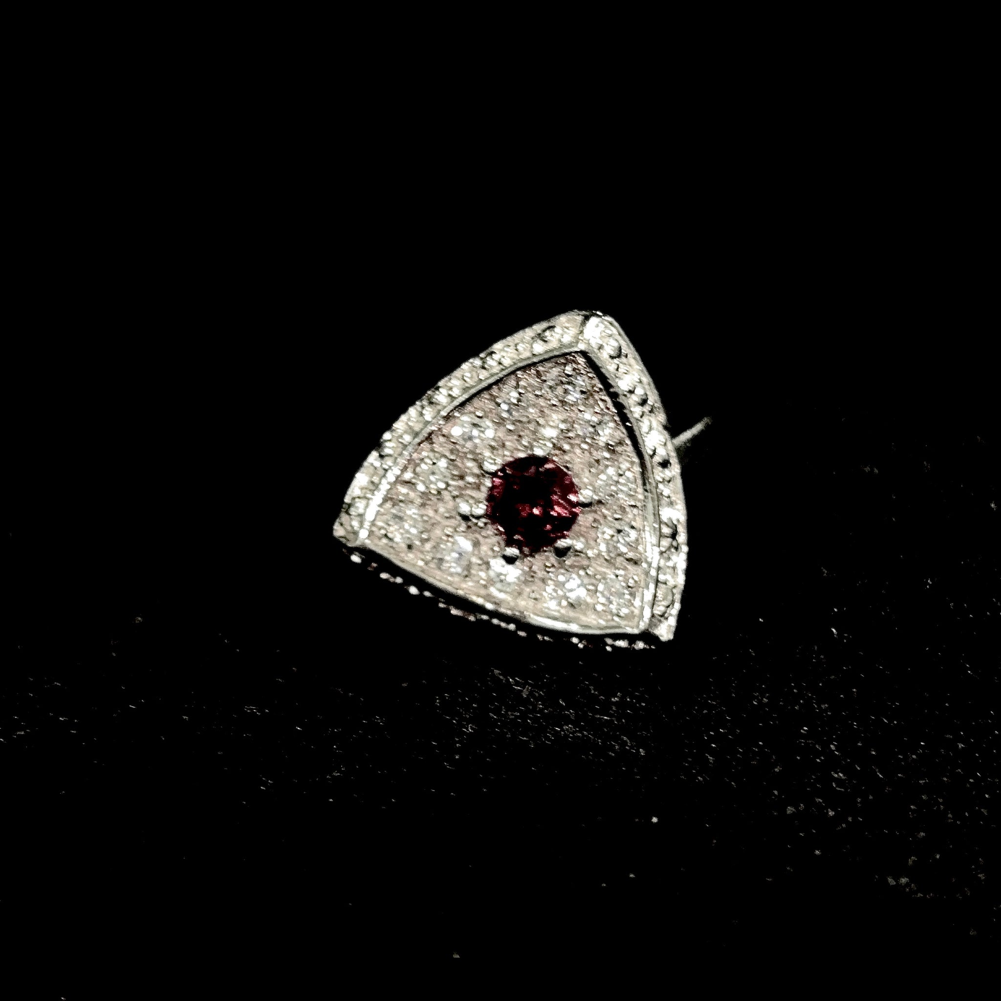 Ruby Shard Ring - Silver 925