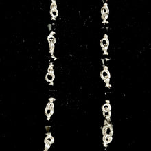 Black Silver Chain - 59cm/5.3mm - Silver 925
