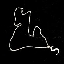 Letter S Chain - 45.5cm/13.8mm - Silver 925