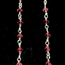 Ruby Interlink Chain - 59cm/5,2mm - Silver 925