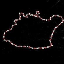 Ruby Interlink Chain - 59cm/5,2mm - Silver 925