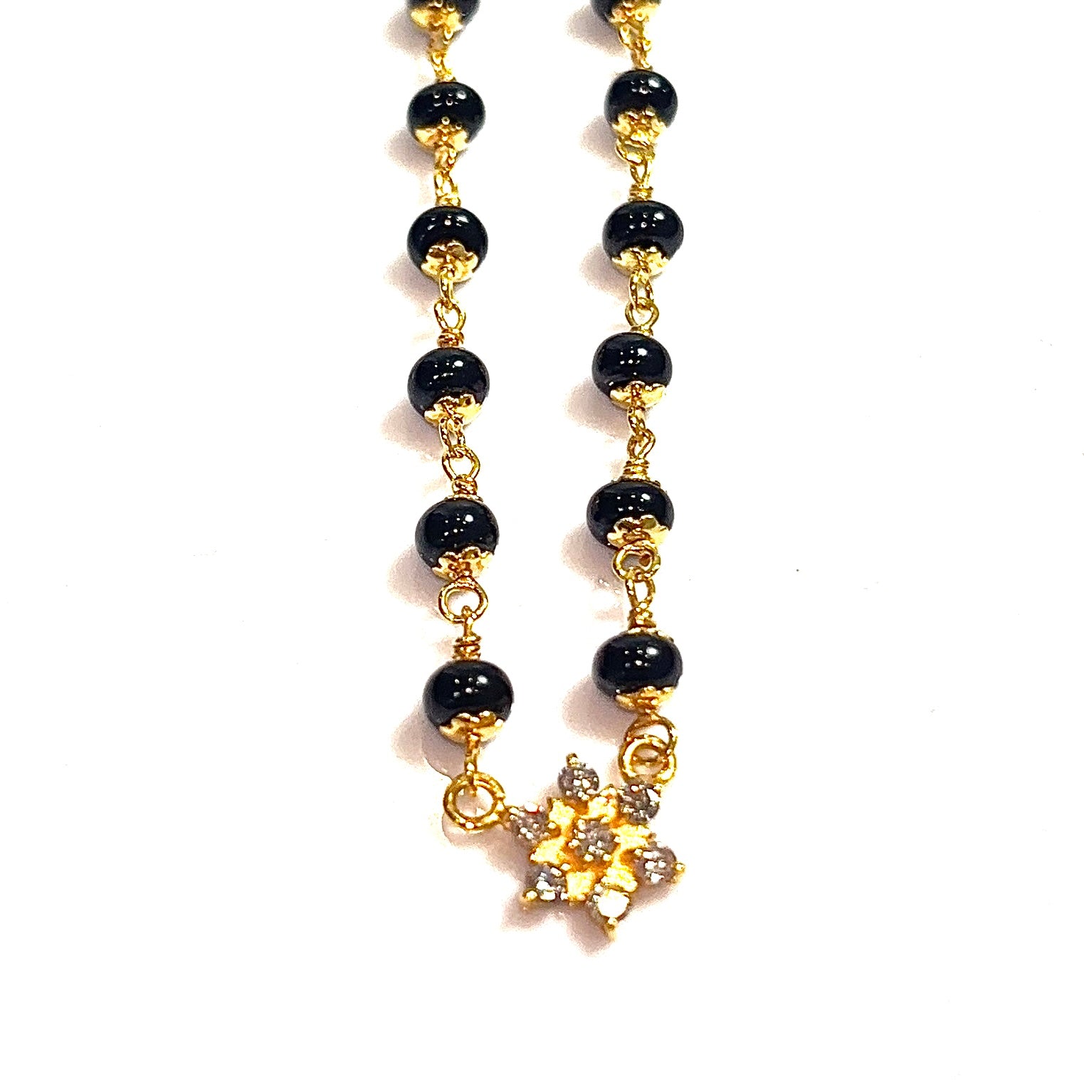 Mangalsutra Chain - 52cm/4.1mm - 14 carat gold
