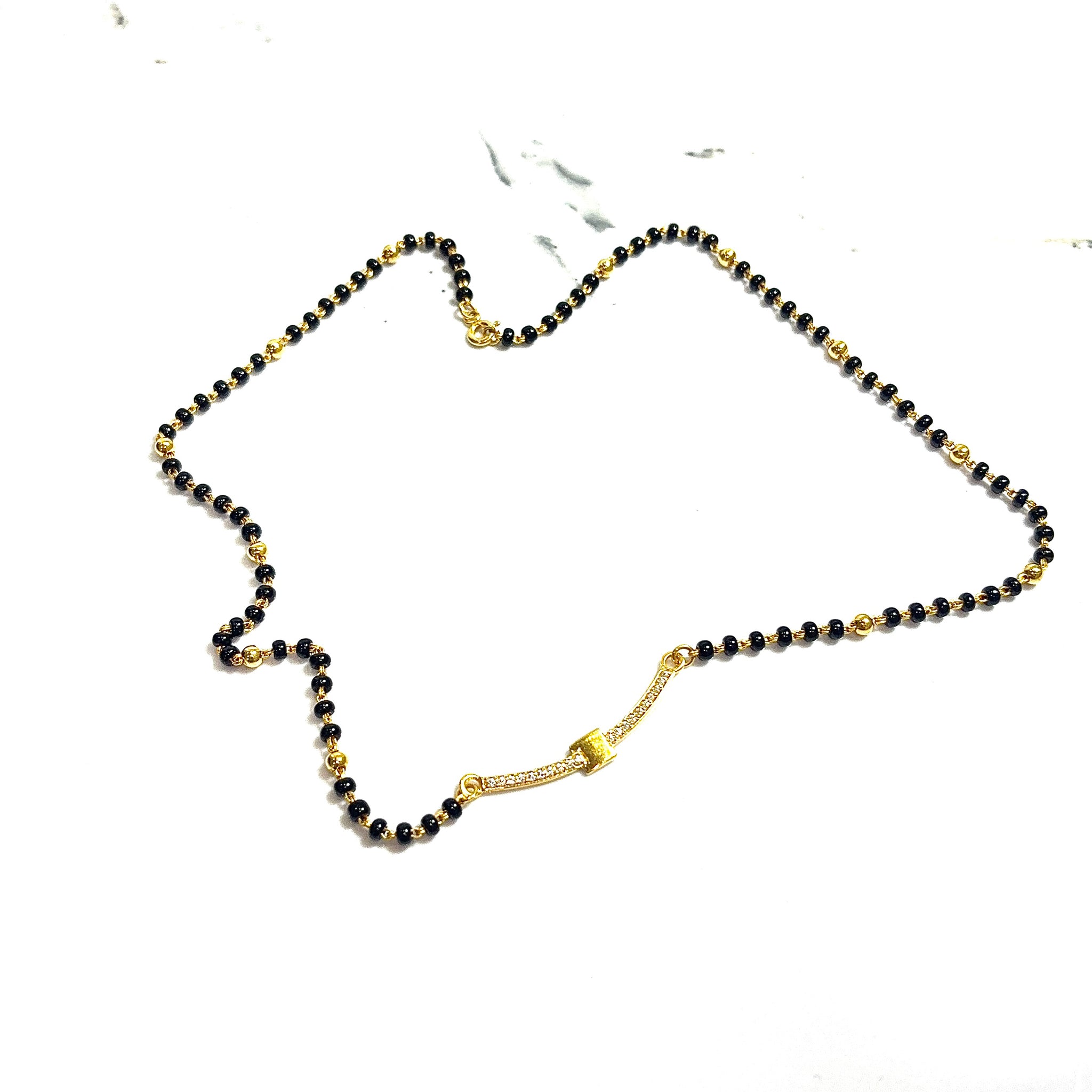 Mangalsutra Chain - 44cm/3.1mm - 18 carat gold
