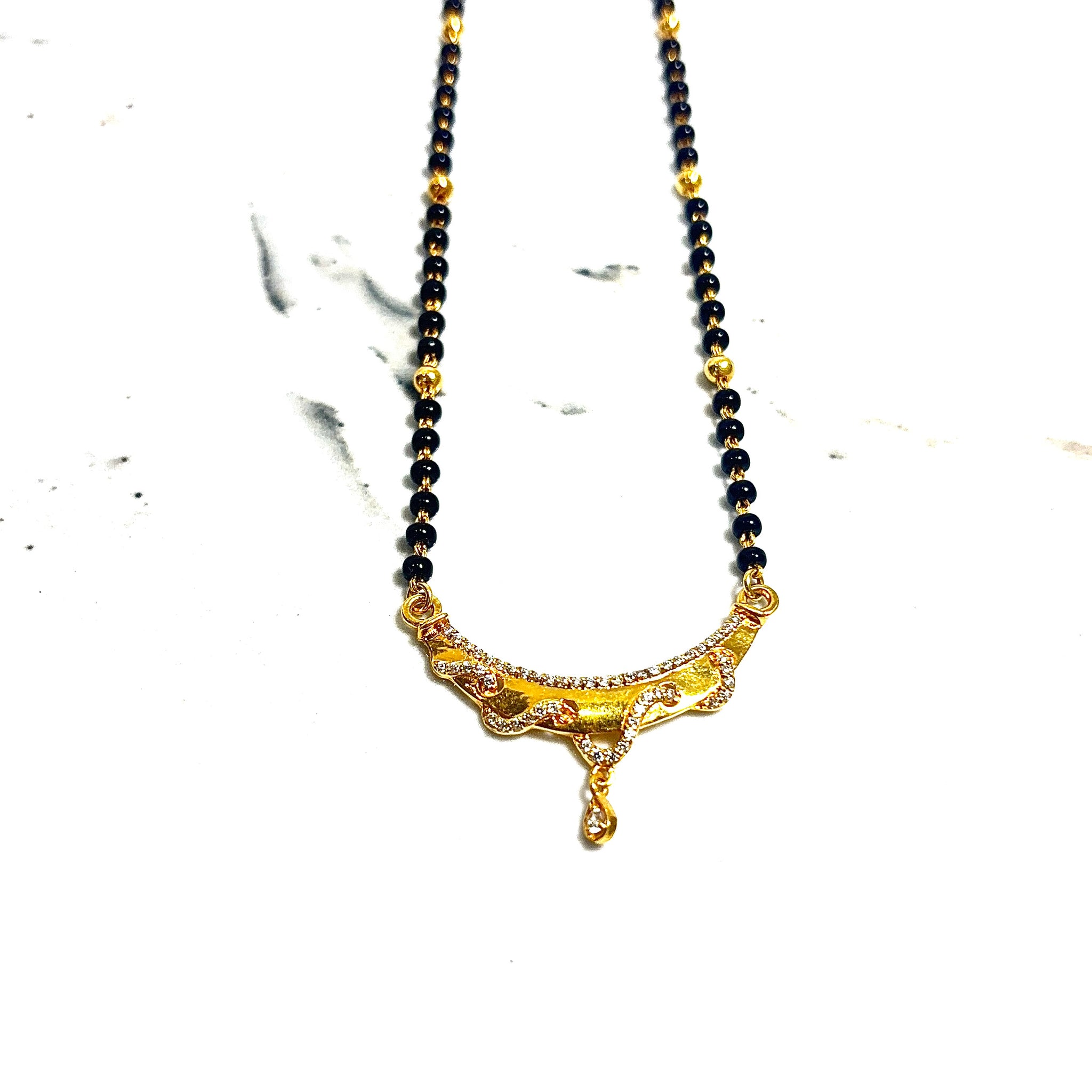 Mangalsutra Chain - 53cm/3mm -  18 carat gold