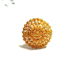 Golden Bloom Ring – 22 Carat Gold
