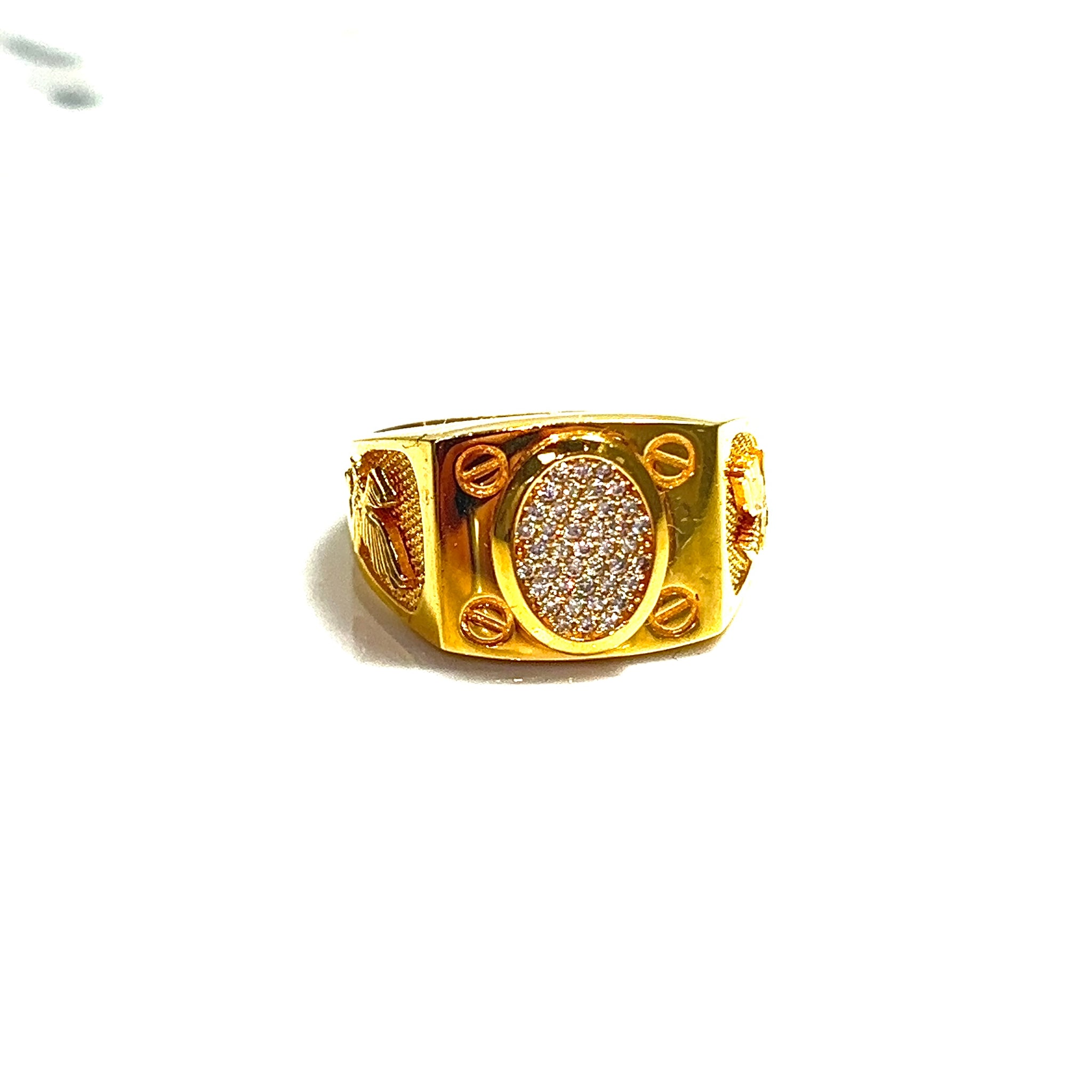 Astral Crown Ring - 22 carat gold