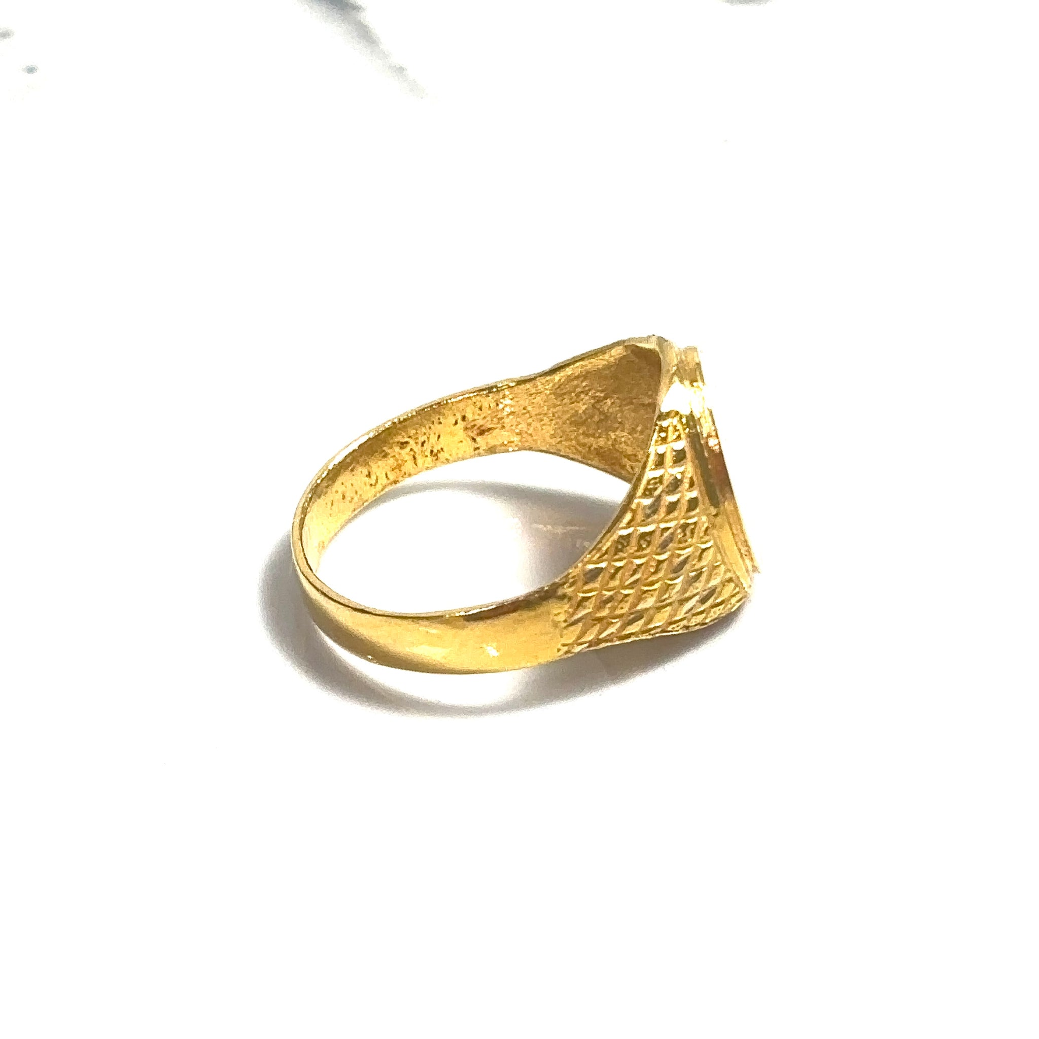 Coin Ring - 22 carat gold