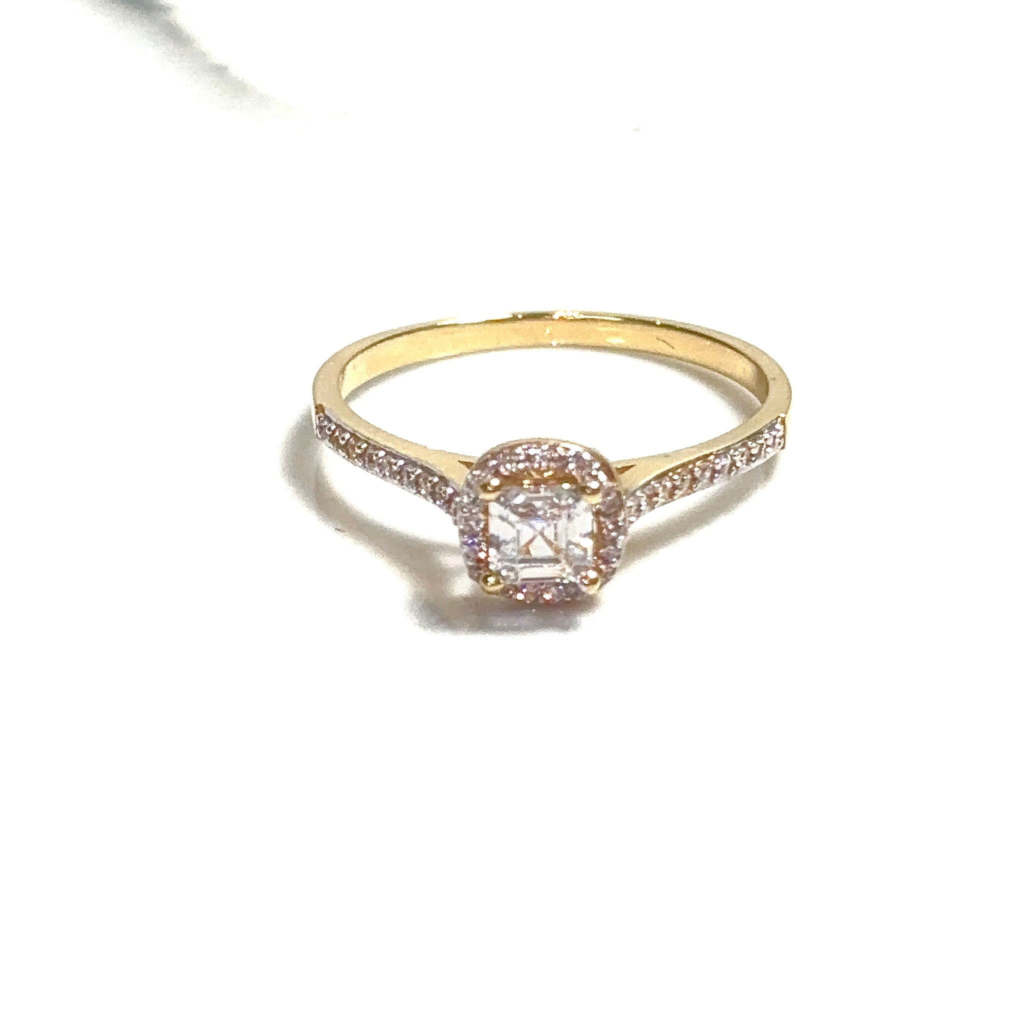 Small Sparks Ring - 18 carat gold