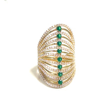 Emerald Radiance - 18 carat gold