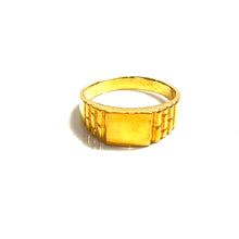 Golden Rolex Link Ring - 22 carat gold