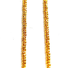 Mooncut Chain- 53cm/2mm - 22 carat gold
